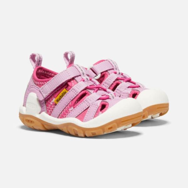 Keen Outlet Toddlers' Knotch Creek Sandal-Magenta/Lilac Chiffon - Click Image to Close