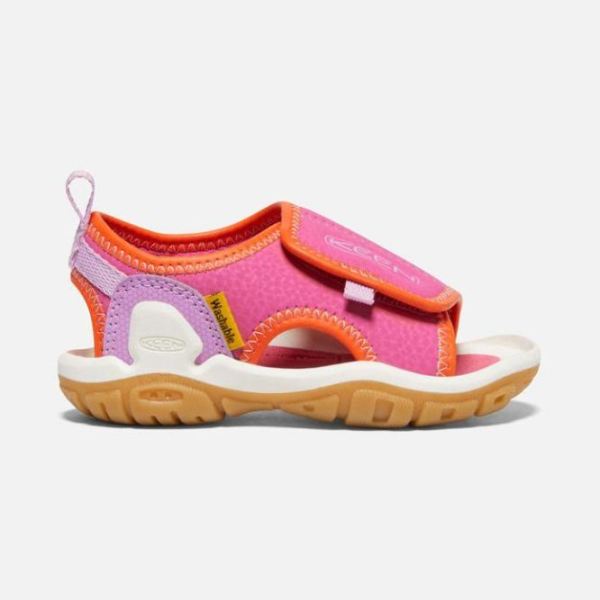 Keen Outlet Toddlers' Knotch River Open-Toe Sandal-Magenta/Lilac Chiffon