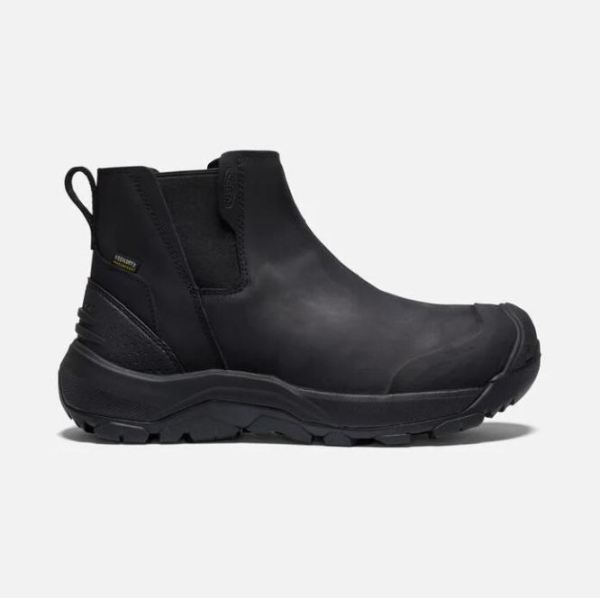 Keen Outlet Men's Revel IV Chelsea-Black/Black - Click Image to Close