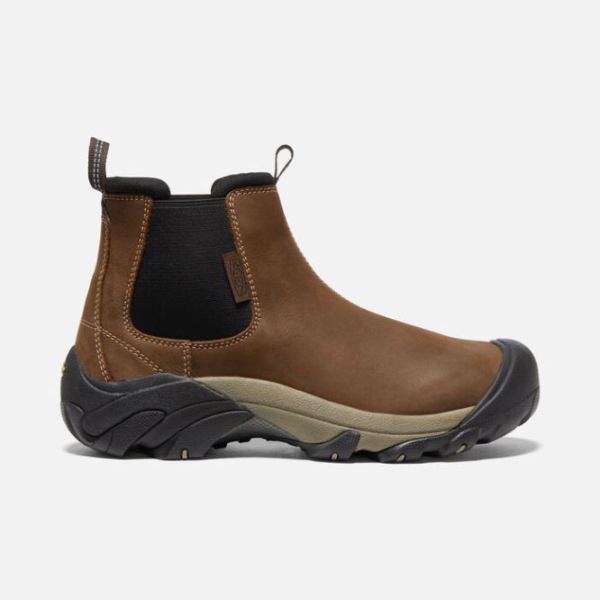 Keen Outlet Men's Targhee II Chelsea-Veg Brown/Black - Click Image to Close