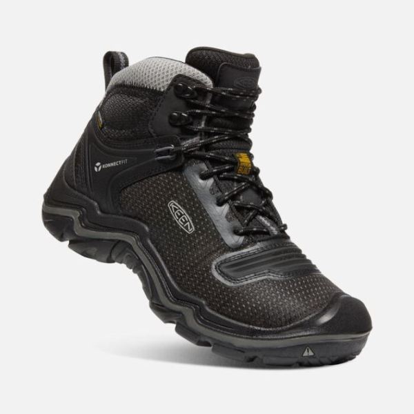 Keen Outlet Men's Durand EVO Waterproof Boot-Black/Magnet