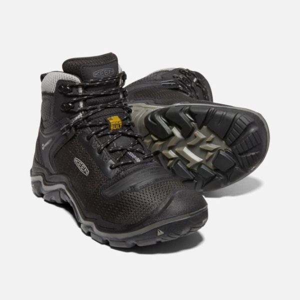 Keen Outlet Men's Durand EVO Waterproof Boot-Black/Magnet