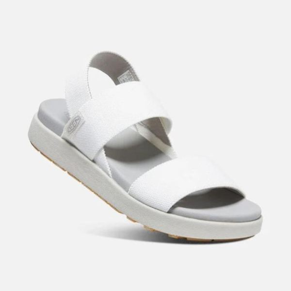 Keen Outlet Women's Elle Backstrap Sandal-White/Vapor