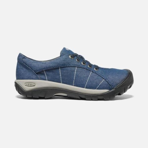 Keen Outlet Women's Presidio Canvas-Navy/Vapor