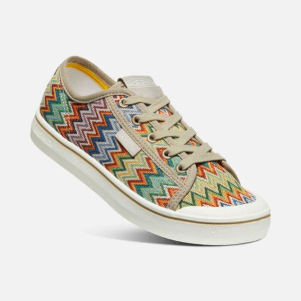 Keen Outlet Women's Elsa V Sneaker-Chevron/Star White - Click Image to Close