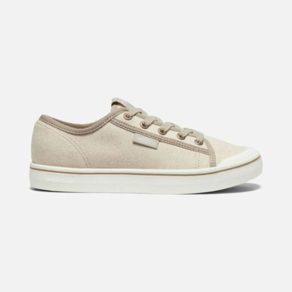 Keen Outlet Women's Elsa V Sneaker-Natural Canvas/Star White