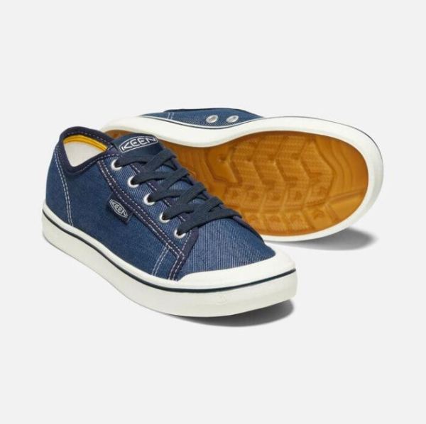 Keen Outlet Women's Elsa V Sneaker-Navy/Star White - Click Image to Close