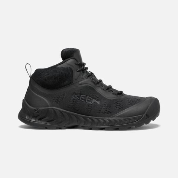 Keen Outlet Men's NXIS Speed Mid-Black/Magnet - Click Image to Close