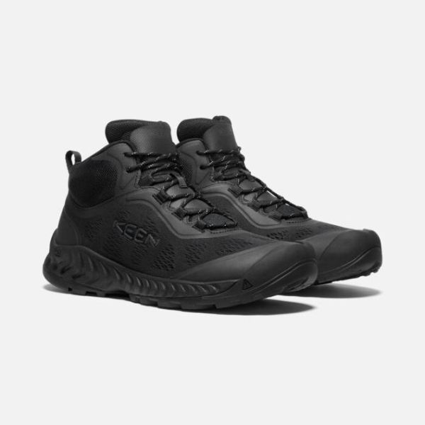 Keen Outlet Men's NXIS Speed Mid-Black/Magnet - Click Image to Close
