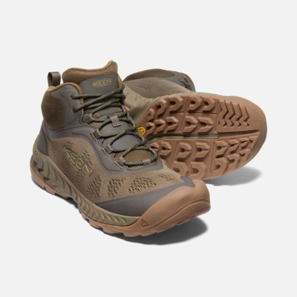 Keen Outlet Men's NXIS Speed Mid-Canteen/Olive Drab