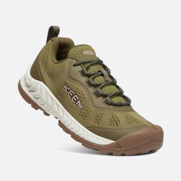 Keen Outlet Women's NXIS Speed-Olive Drab/Pink Icing - Click Image to Close