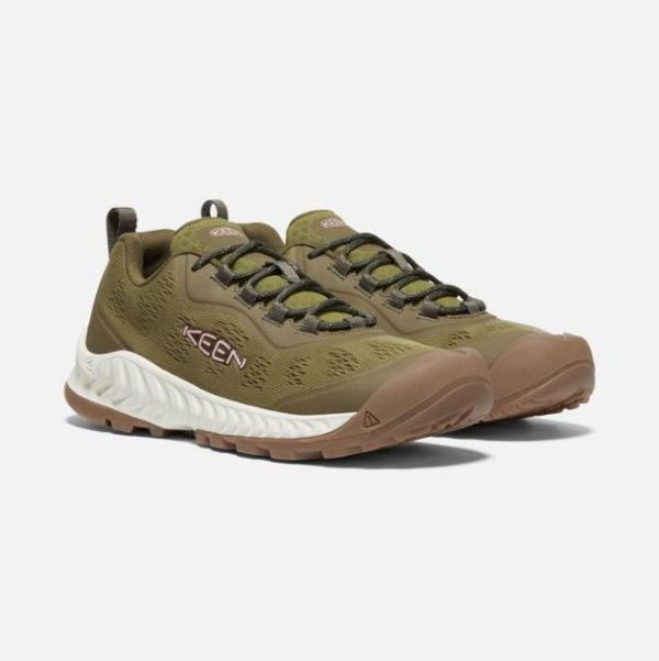 Keen Outlet Women's NXIS Speed-Olive Drab/Pink Icing - Click Image to Close
