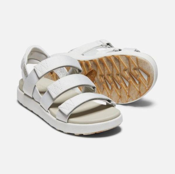 Keen Outlet Women's Elle Strappy-Silver Birch/Plaza Taupe - Click Image to Close