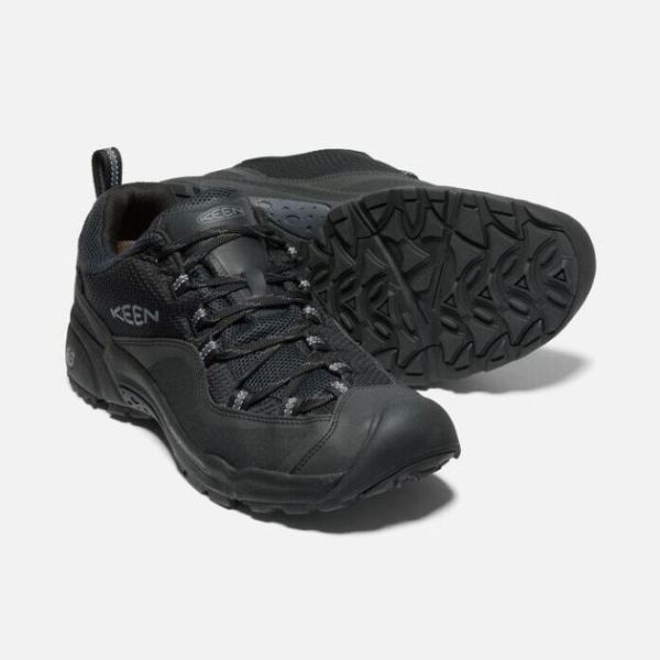 Keen Outlet Men's Wasatch Crest Waterproof-Black/Magnet - Click Image to Close