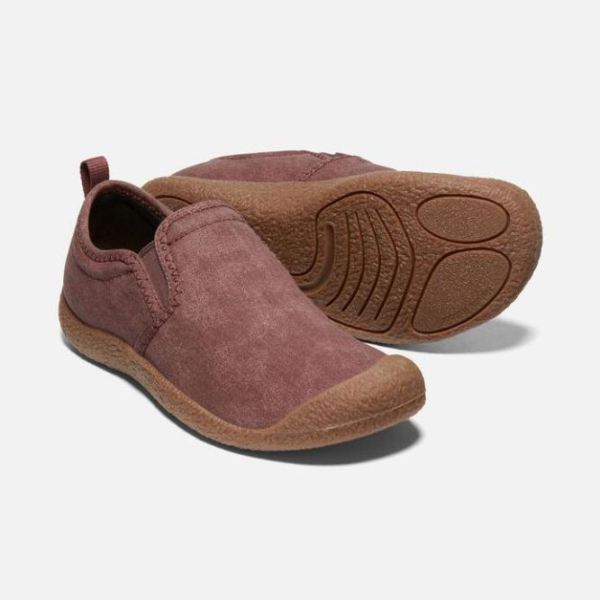 Keen Outlet Women's Howser Canvas Slip-On-Andorra/Brown