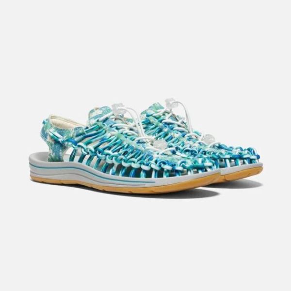 Keen Outlet Women's UNEEK Canvas-Porcelain/Tie Dye