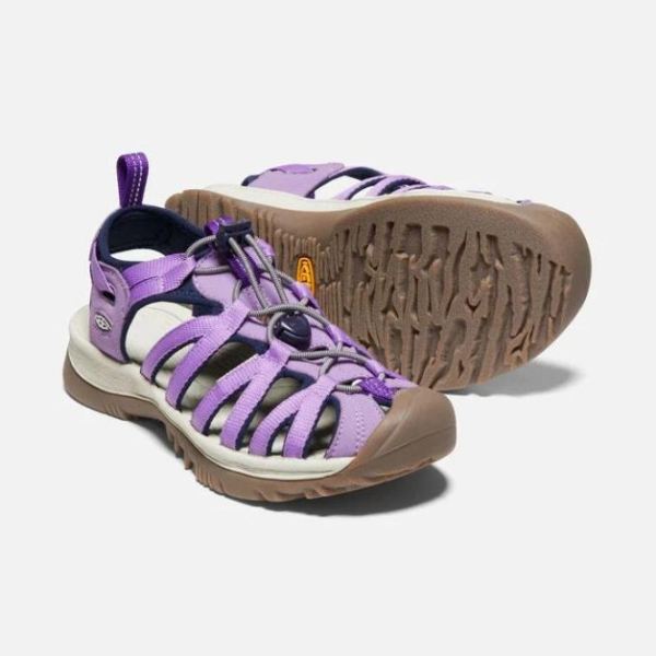 Keen Outlet Women's Whisper-Chalk Violet/English Lavender - Click Image to Close