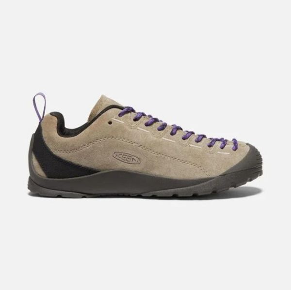 Keen Outlet Women's Jasper Suede Sneakers-Brindle/Tillandsia Purple