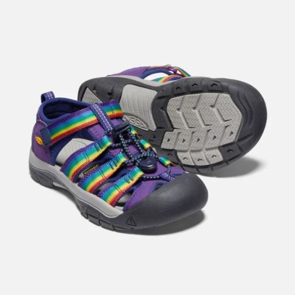 Keen Outlet Big Kids' Newport H2-Multi/Tillandsia Purple