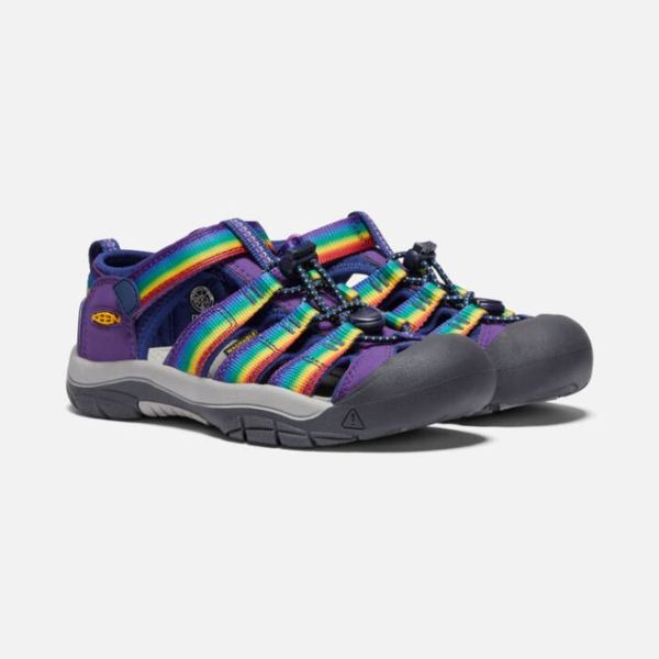 Keen Outlet Big Kids' Newport H2-Multi/Tillandsia Purple - Click Image to Close