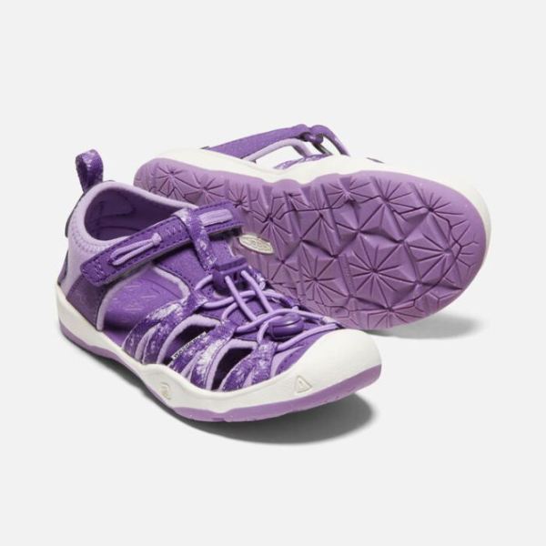Keen Outlet Little Kids' Moxie Sandal-Multi/English Lavender - Click Image to Close