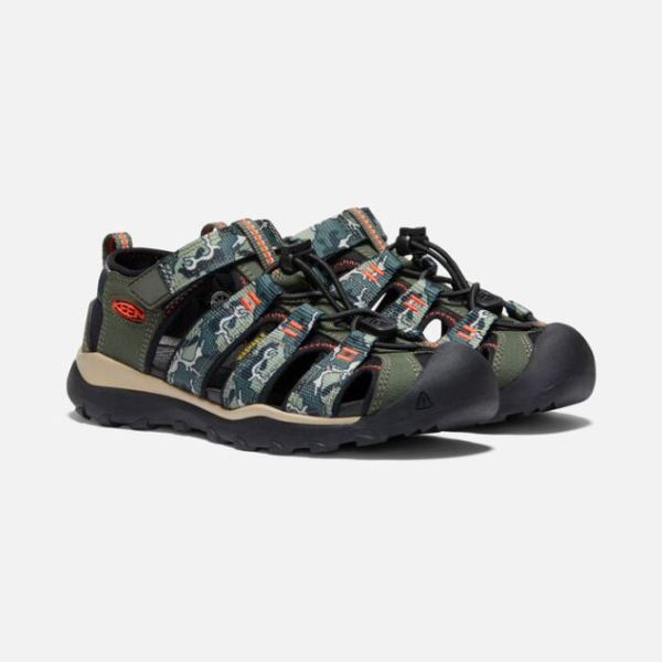 Keen Outlet Big Kids' Newport Neo H2-Forest Night/Camo - Click Image to Close