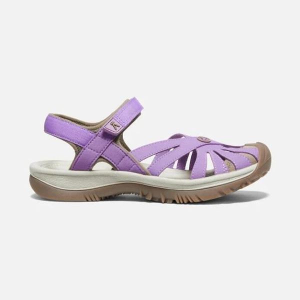 Keen Outlet Women's Rose Sandal-Chalk Violet/Brindle - Click Image to Close