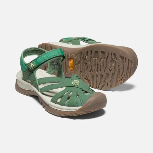 Keen Outlet Women's Rose Sandal-Dark Ivy/Butterfly