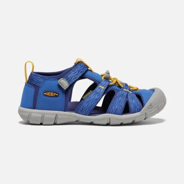 Keen Outlet Big Kids' Seacamp II CNX-Bright Cobalt/Blue Depths - Click Image to Close