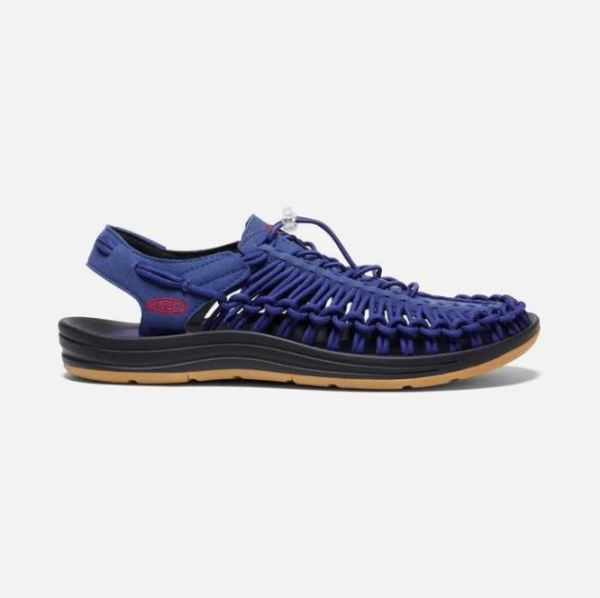 Keen Outlet Men's UNEEK-Blue Depths/Red Carpet